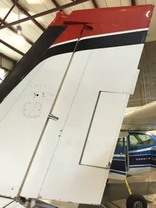 Beech Baron Rudder & Trim Tab Assembly, P/N 96-630000-608